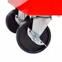 VIDAXL Chariot a outils d'atelier avec 7 tiroirs Rouge