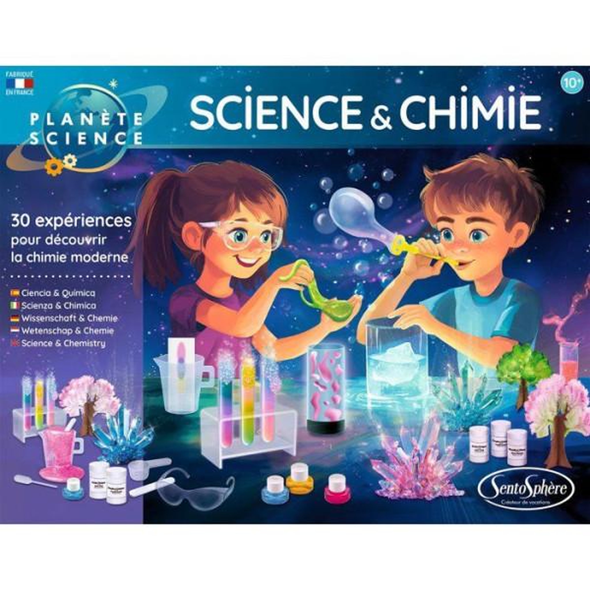 Voir la diapositive 3 : Sentosphere Coffret Science et Chimie -