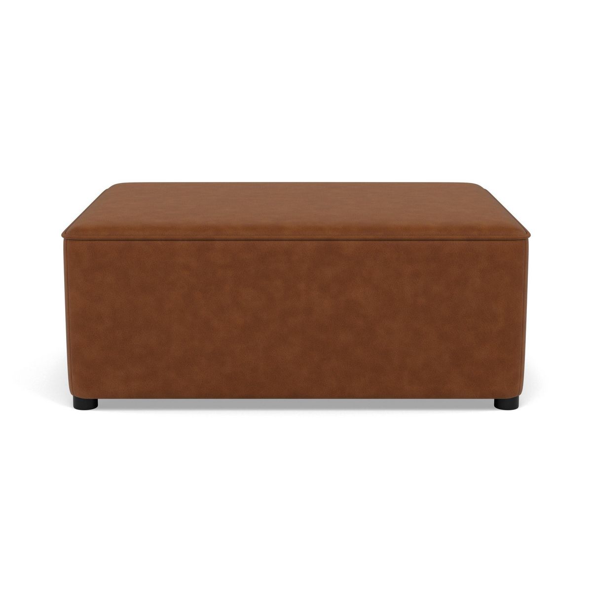 BEST MOBILIER Topaze - pouf en simili