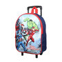 Voir la diapositive 2 : Bagtrotter Sac à dos à roulettes 31 cm Marvel Avengers Rouge et Bleu Bagtrotter
