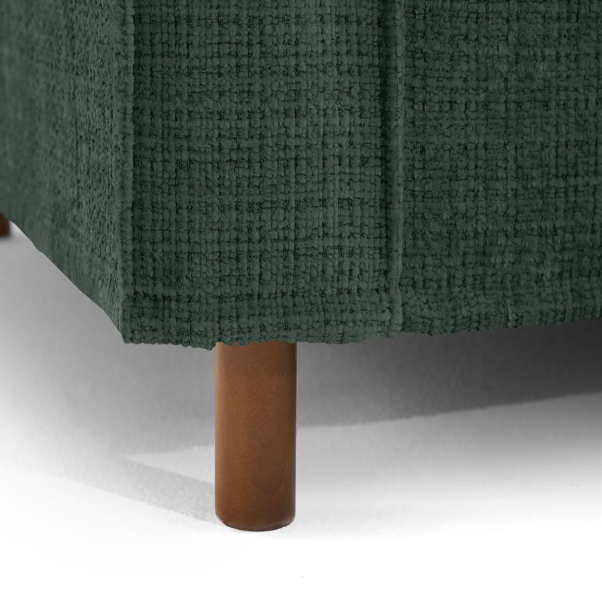 Voir la diapositive 2 : LISA DESIGN Jake - canapé déhoussable d'angle droit 5 places en velours texturé
