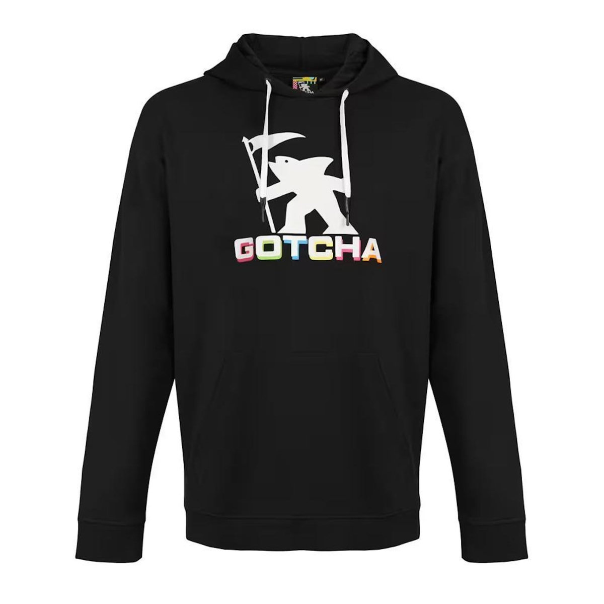 GOTCHA Sweat à Capuche Noir Homme Gotcha Fishman