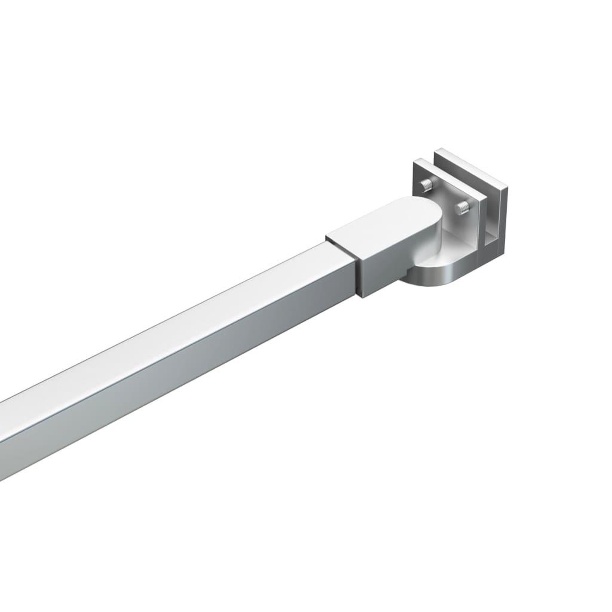 Voir la diapositive 3 : VIDAXL Bras de support pour enclos de bain Acier inoxydable 57,5 cm
