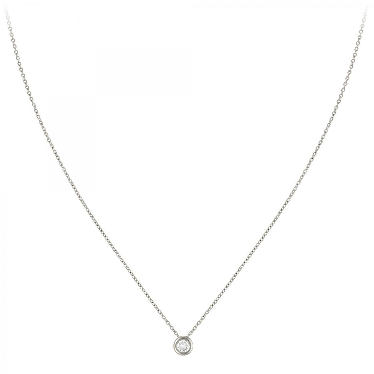 SC CRYSTAL Collier SC Crystal orné de Zirconium