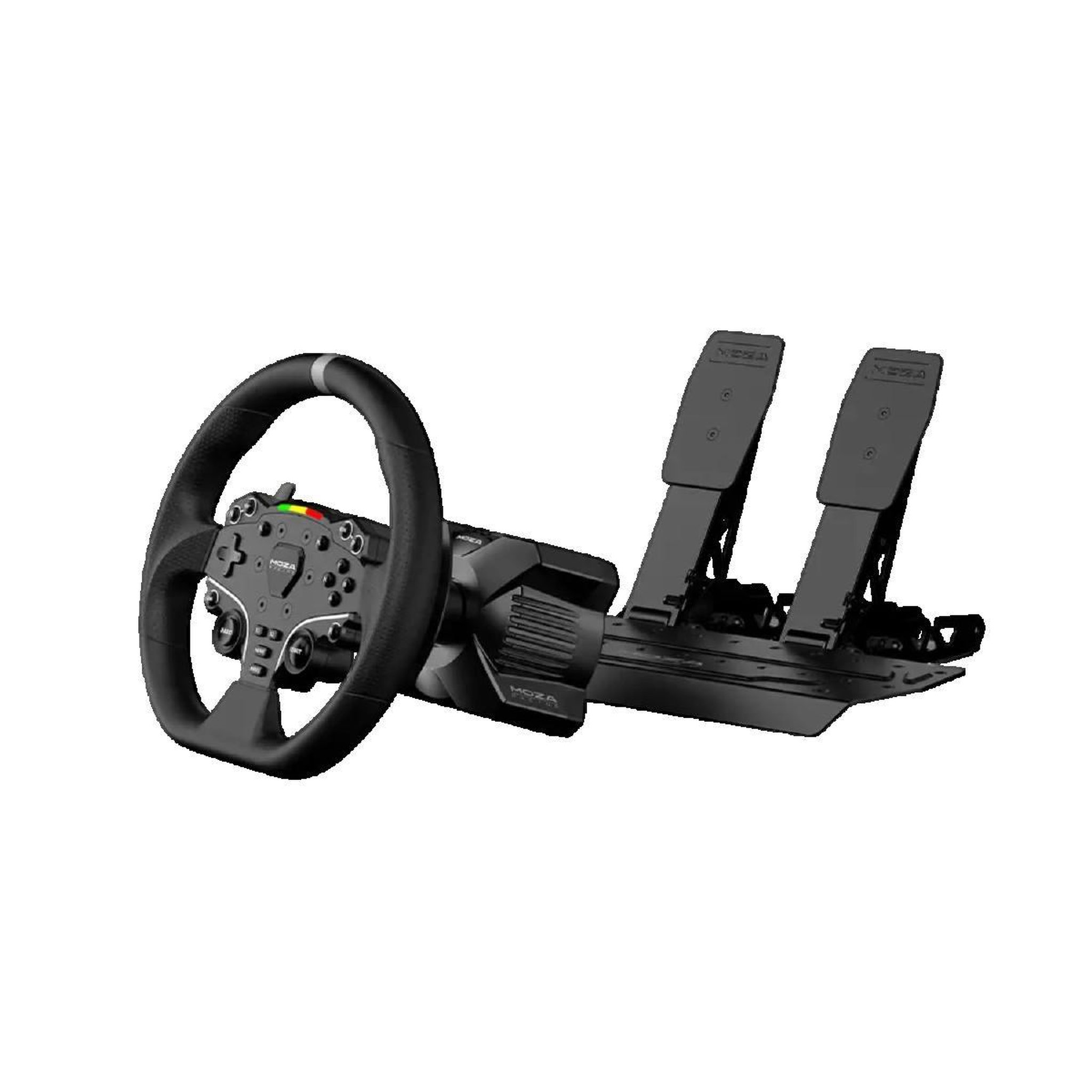 Voir la diapositive 2 : RACING Ensemble de Volant Racing Moza-Racing avec pédales à retour de force