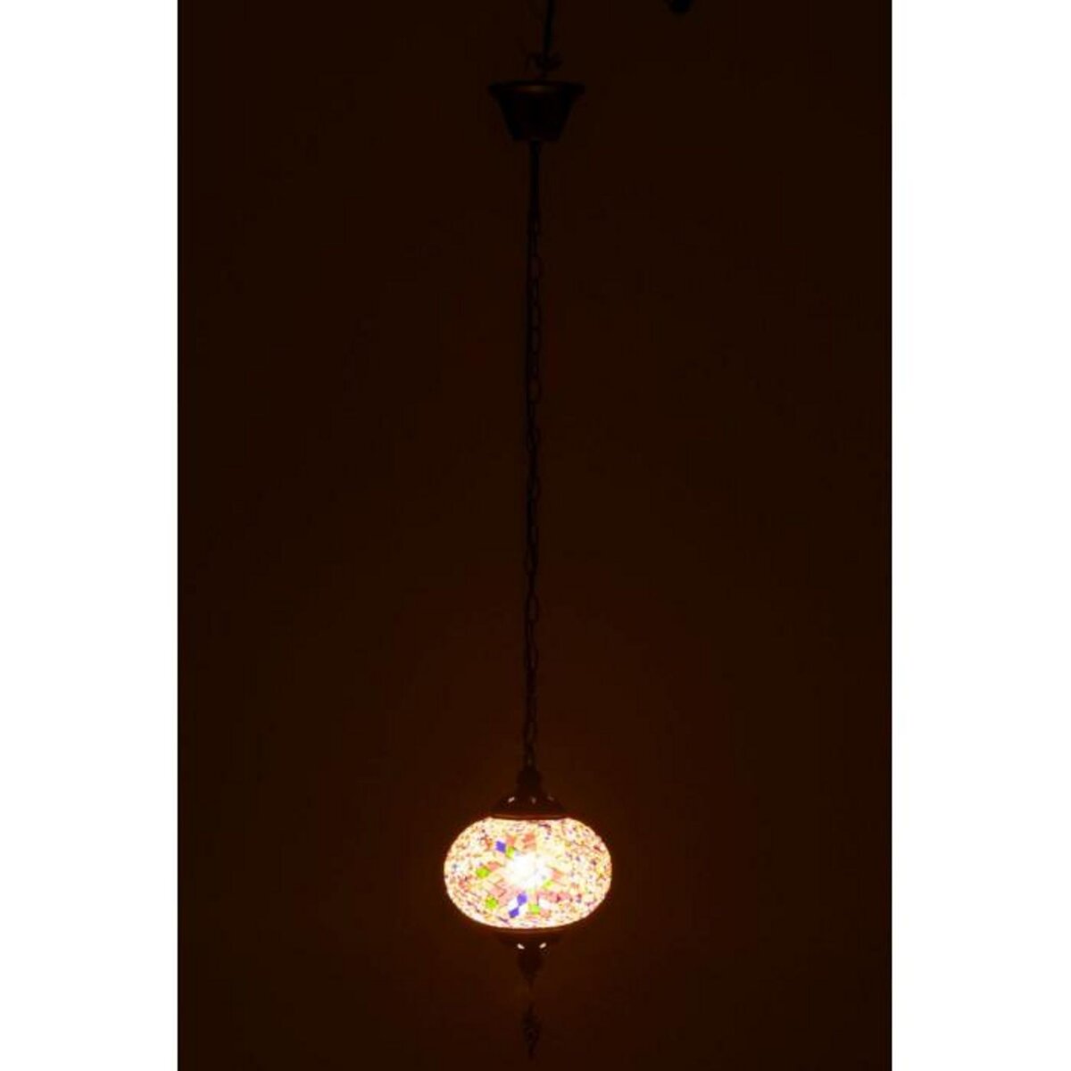 Paris Prix Lampe Suspension Mosaïque  Neal  18cm Multicolore