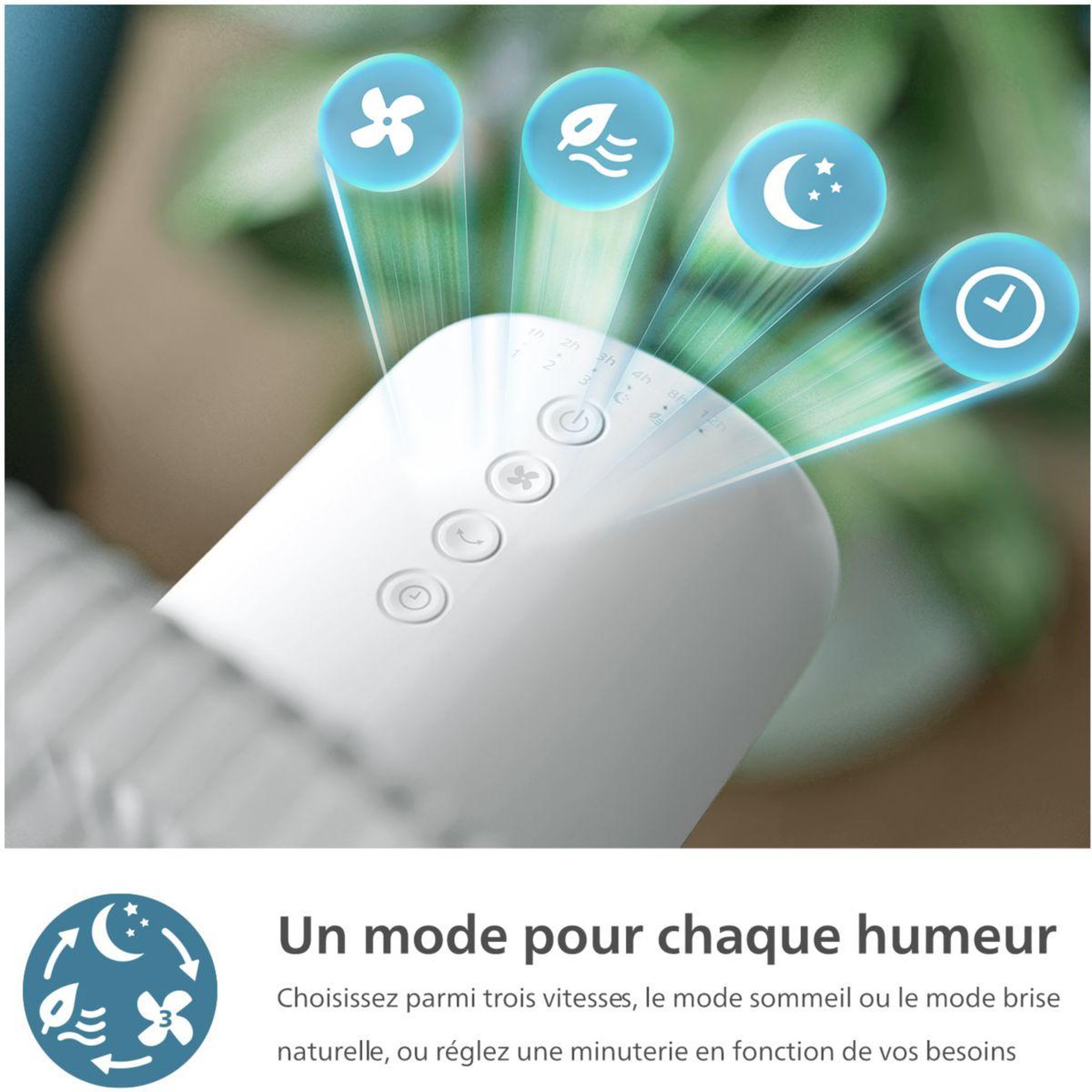 Voir la diapositive 4 : Philips Ventilateur CX2550/00