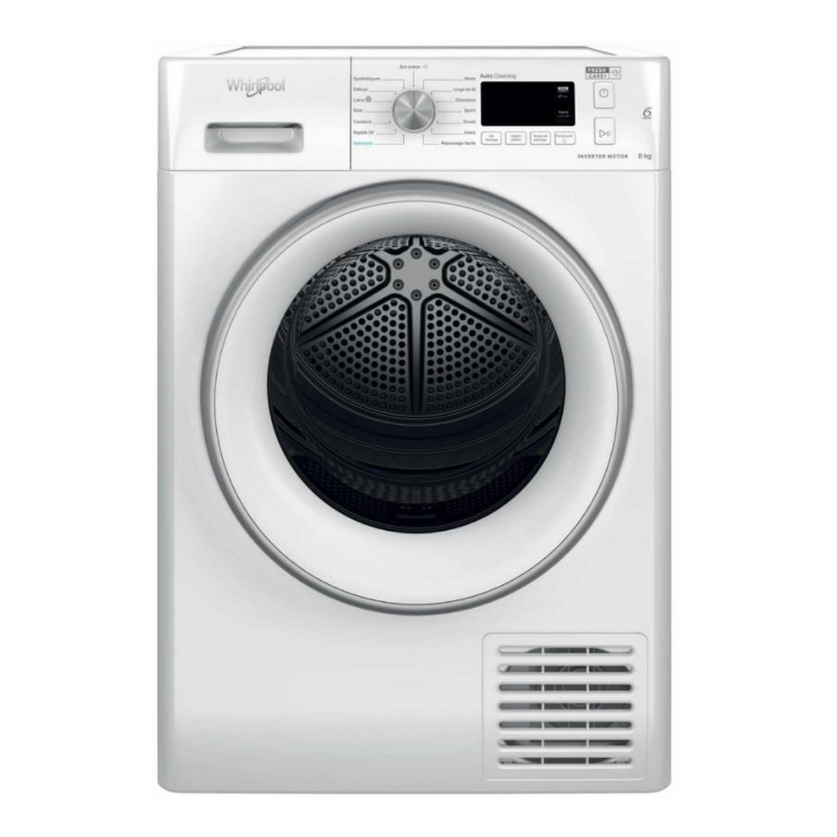Whirlpool Sèche-linge pompe à chaleur avec condenseur 60cm 8kg blanc - FFTM118X2WSYFR