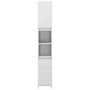 Voir la diapositive 5 : VIDAXL Armoire de salle de bain Blanc brillant Bois d'ingenierie