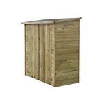 Habitat et Jardin ABRI JARDIN BOIS ADOSSABLE LIPKI - 1.79 X 0.90 X 1.78/1.87 m