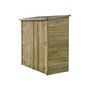 Voir la diapositive 1 : Habitat et Jardin ABRI JARDIN BOIS ADOSSABLE LIPKI - 1.79 X 0.90 X 1.78/1.87 m