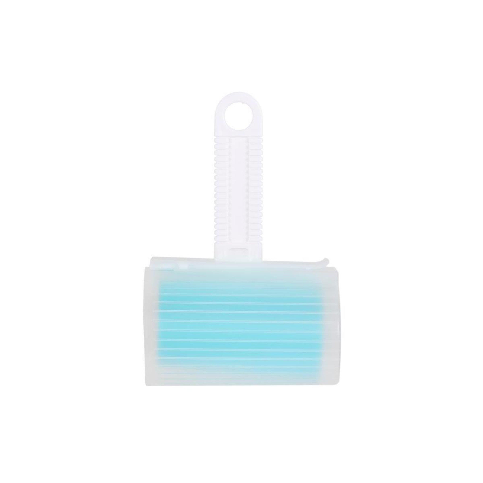 Je cherche une idee Brosse pour textile  adhésive lavable  16cm bleu