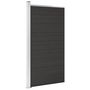 Voir la diapositive 2 : VIDAXL Panneau de cloture WPC 95x186 cm Noir