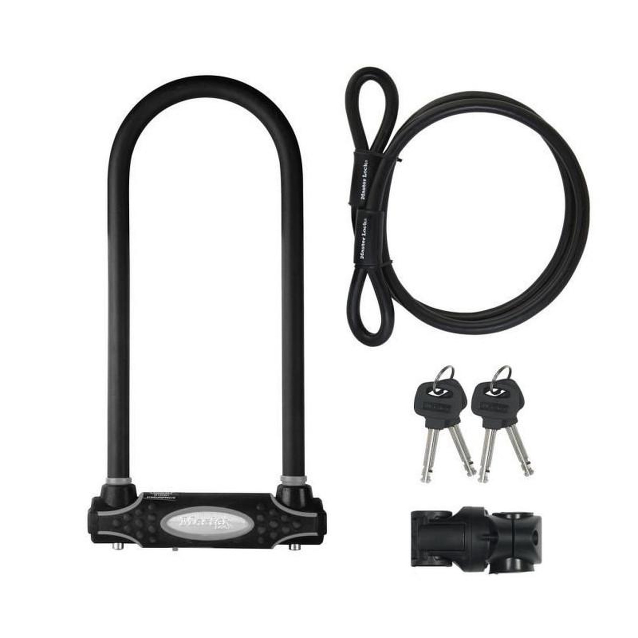 Marvel MASTER LOCK Antivol U avec Câble - A Clé - Modele XL