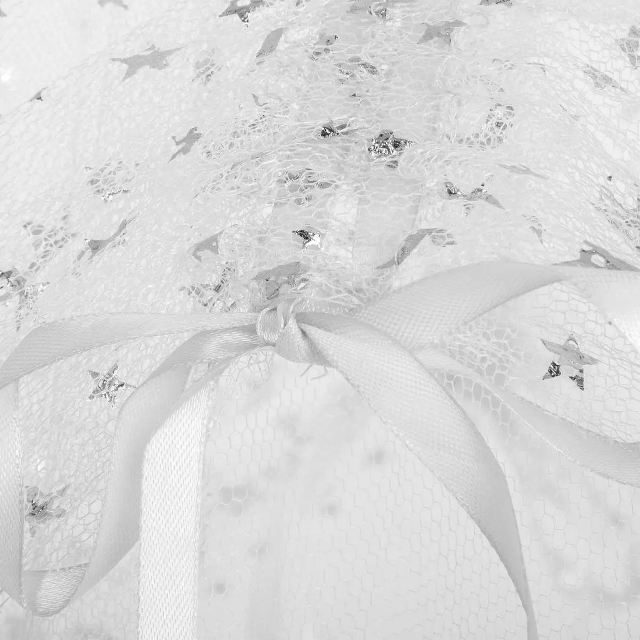 Voir la diapositive 3 : Atmosphera Kids Ciel de lit  demoiselle  60x250cm argent