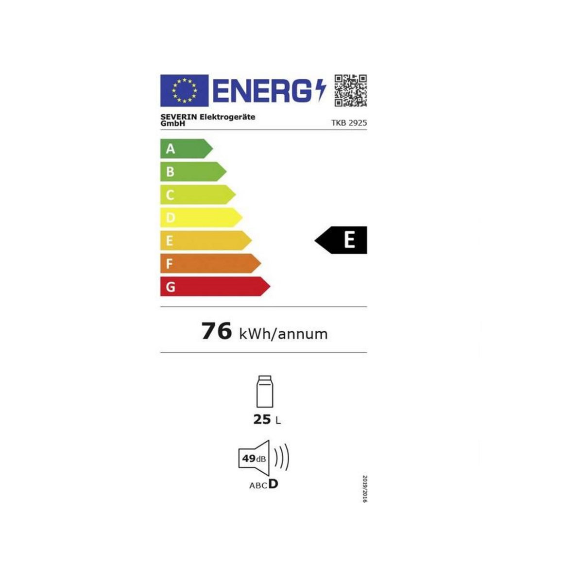 SEVERIN Glacière plastique 25l gris/vert - 2925