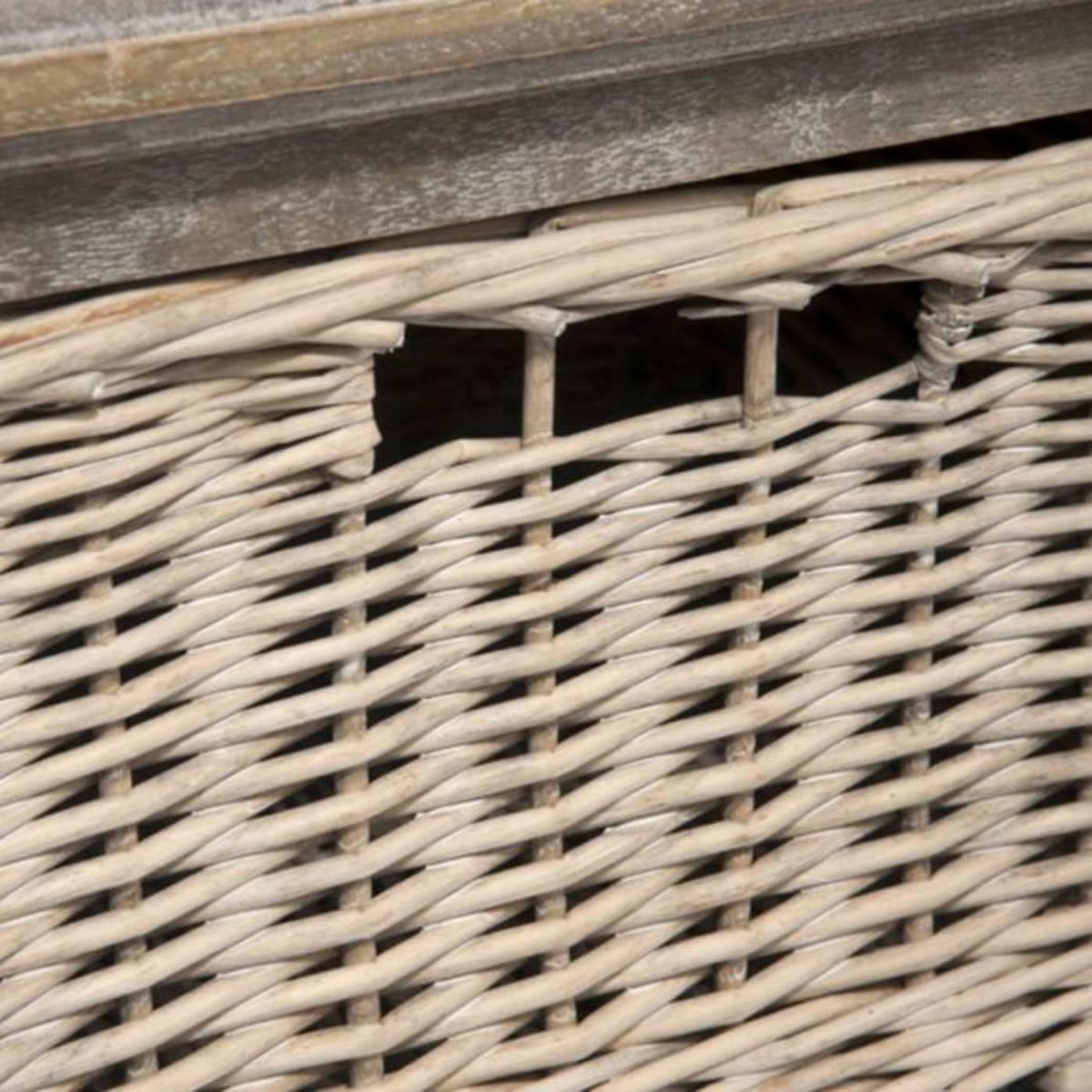 Paris Prix Meuble TV & 2 Paniers  Catherine  120cm Naturel