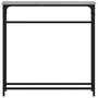 Voir la diapositive 4 : VIDAXL Table console sonoma gris 75x19,5x75 cm bois d'ingenierie