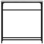 Voir la diapositive 4 : VIDAXL Table console sonoma gris 75x19,5x75 cm bois d'ingenierie