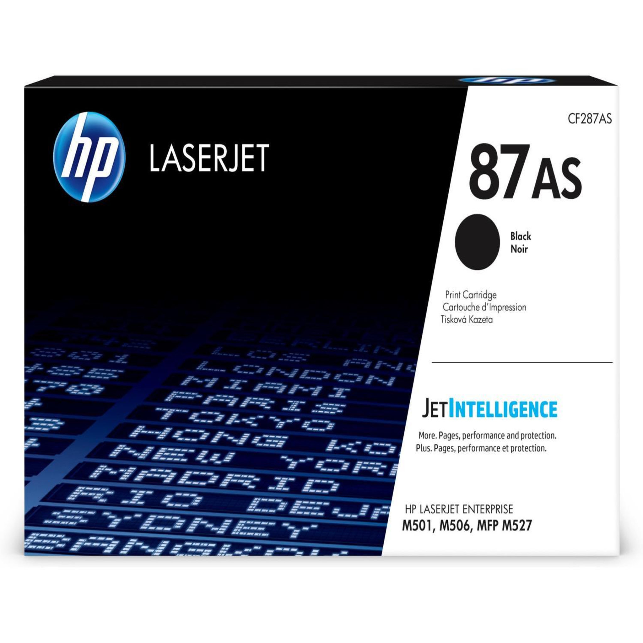 HP Hp 87as toner laserjet noir authentique