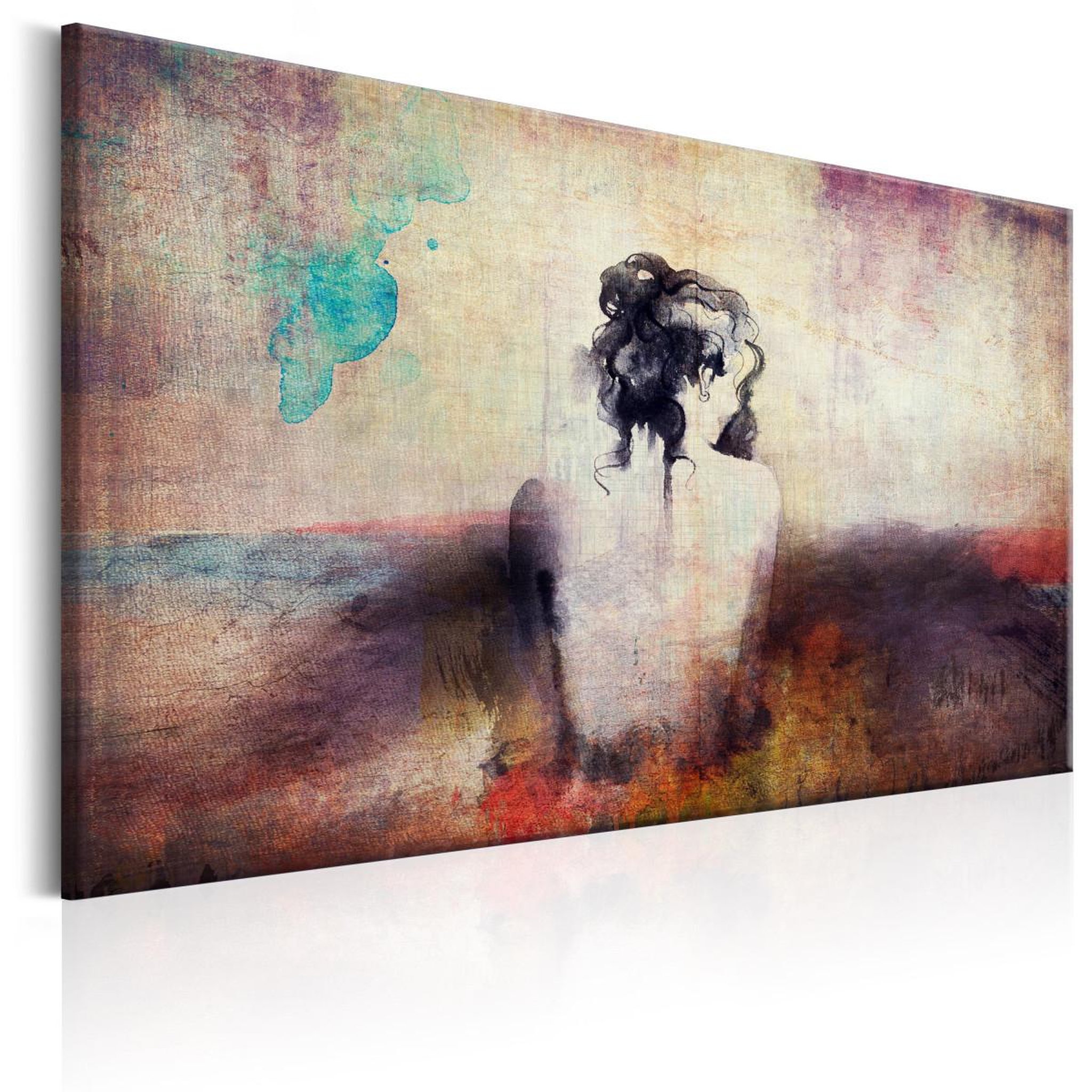 Paris Prix Tableau imprimé  thoughts about.... Coloris disponibles : Multicolore
