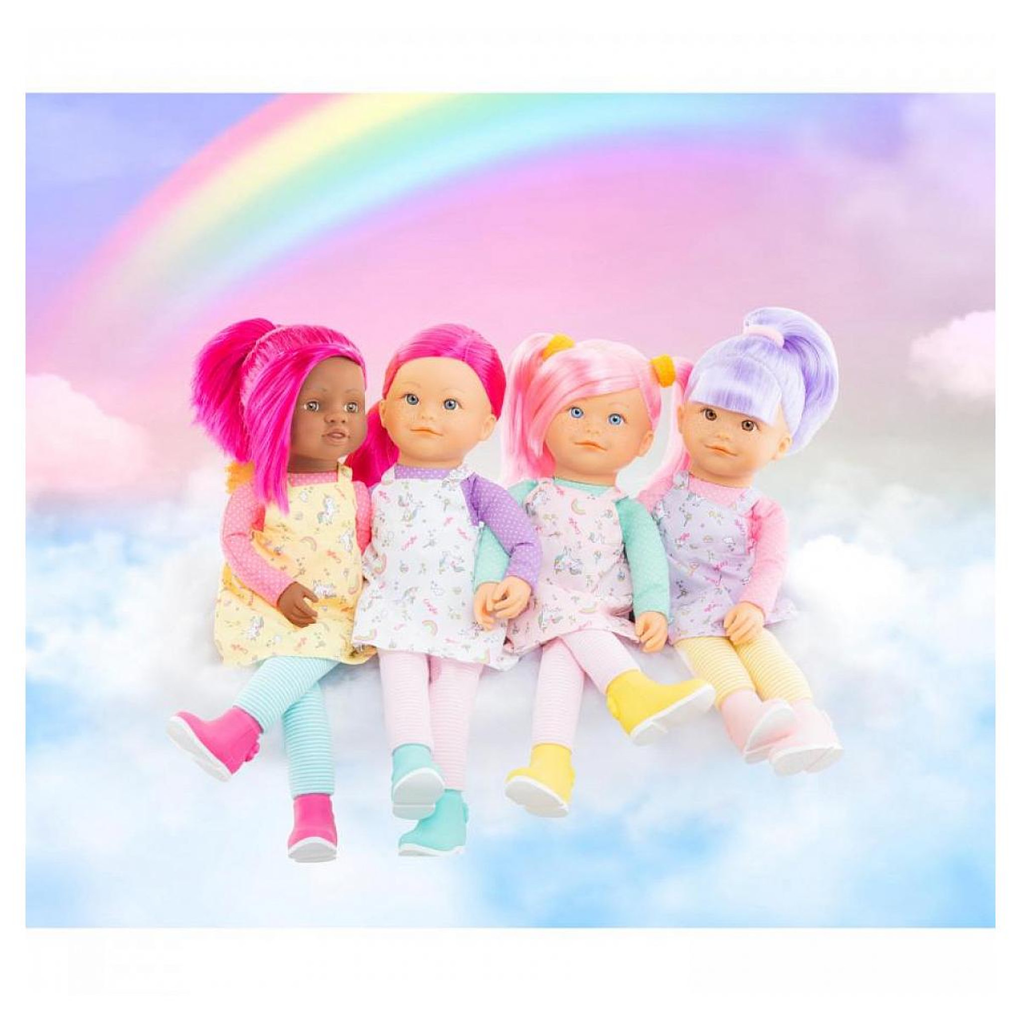 Voir la diapositive 5 : Corolle Poupée Rainbow Dolls Céléna