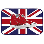 Paris Prix Tapis Velours  Shoes  45x75cm Rouge