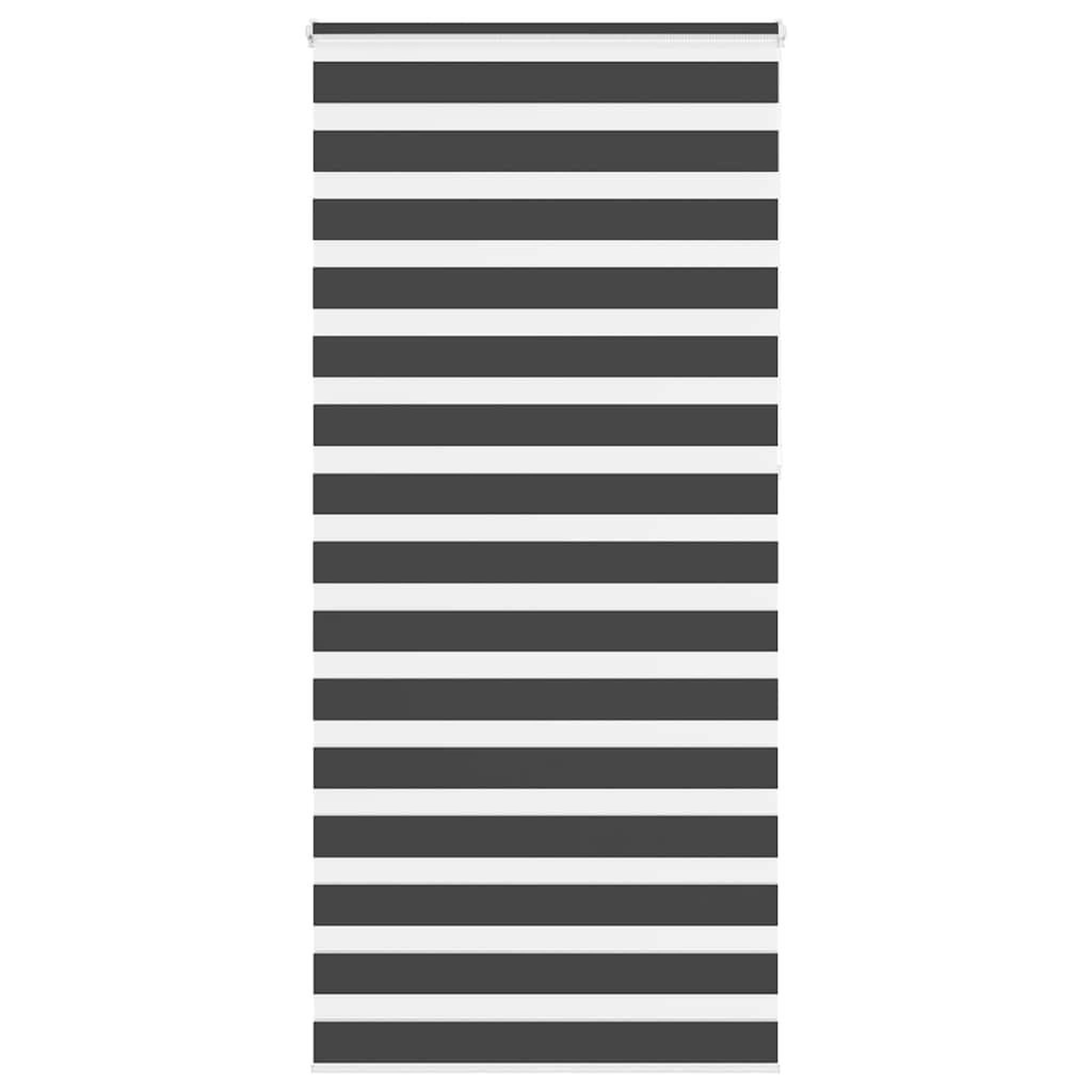 VIDAXL Store zebre noir 115x230 cm largeur du tissu 110,9 cm polyester