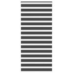 VIDAXL Store zebre noir 115x230 cm largeur du tissu 110,9 cm polyester