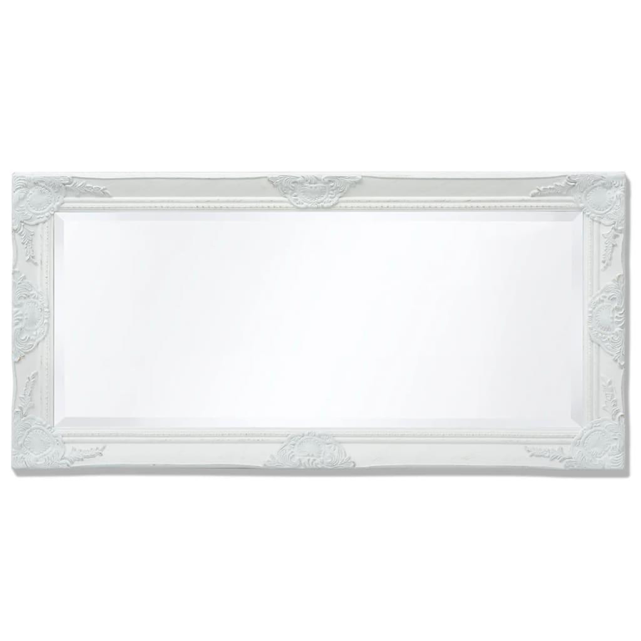 Voir la diapositive 5 : VIDAXL Miroir mural style baroque 100x50 cm blanc