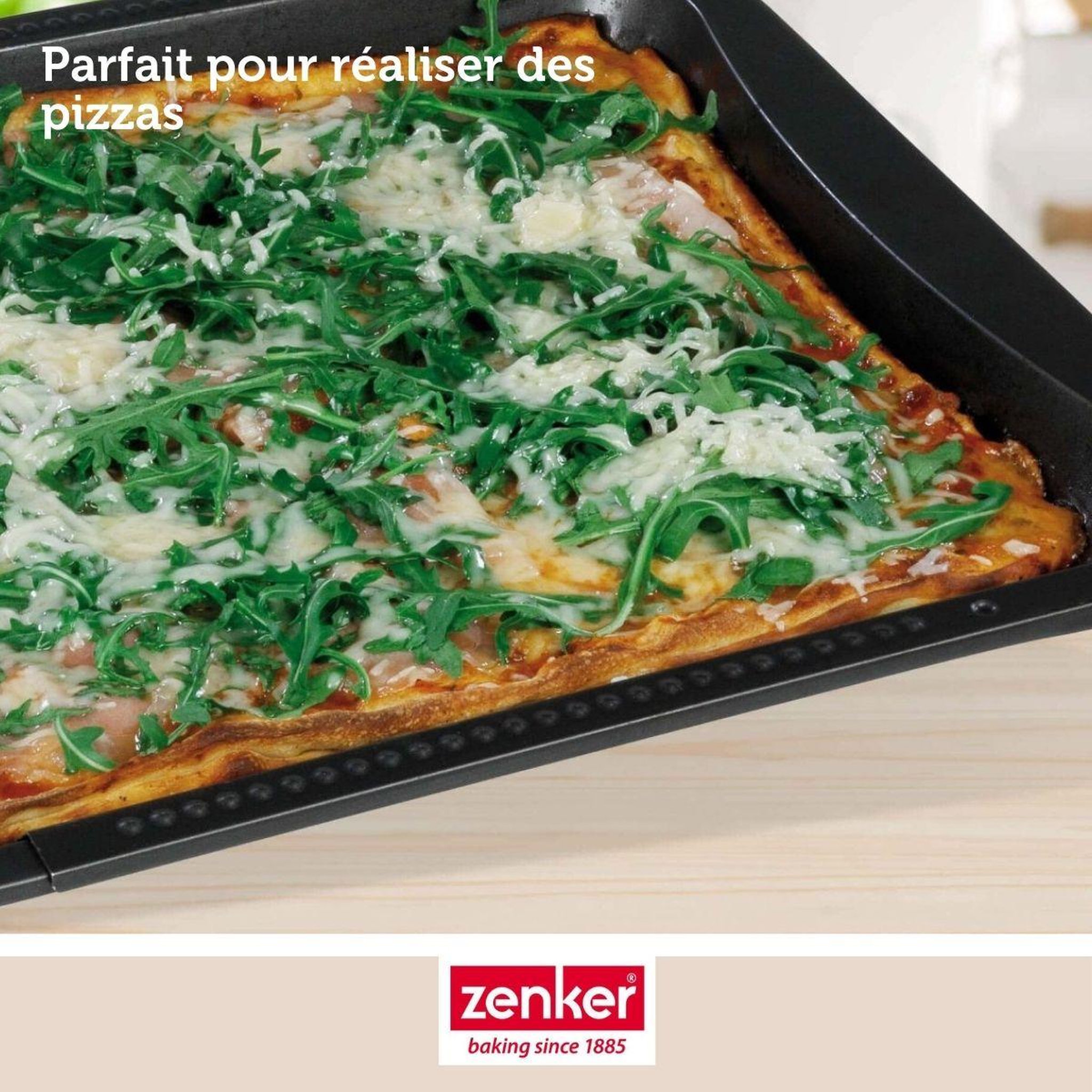 Voir la diapositive 5 : ZENKER Plaque de four extensible de 35-52 x 32 cm zenker black metallic