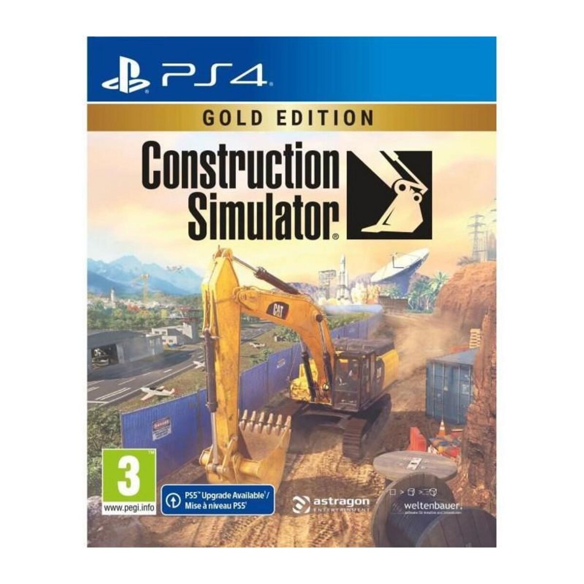 MICROIDS Construction Simulator - Jeu PS4 - Gold Edition