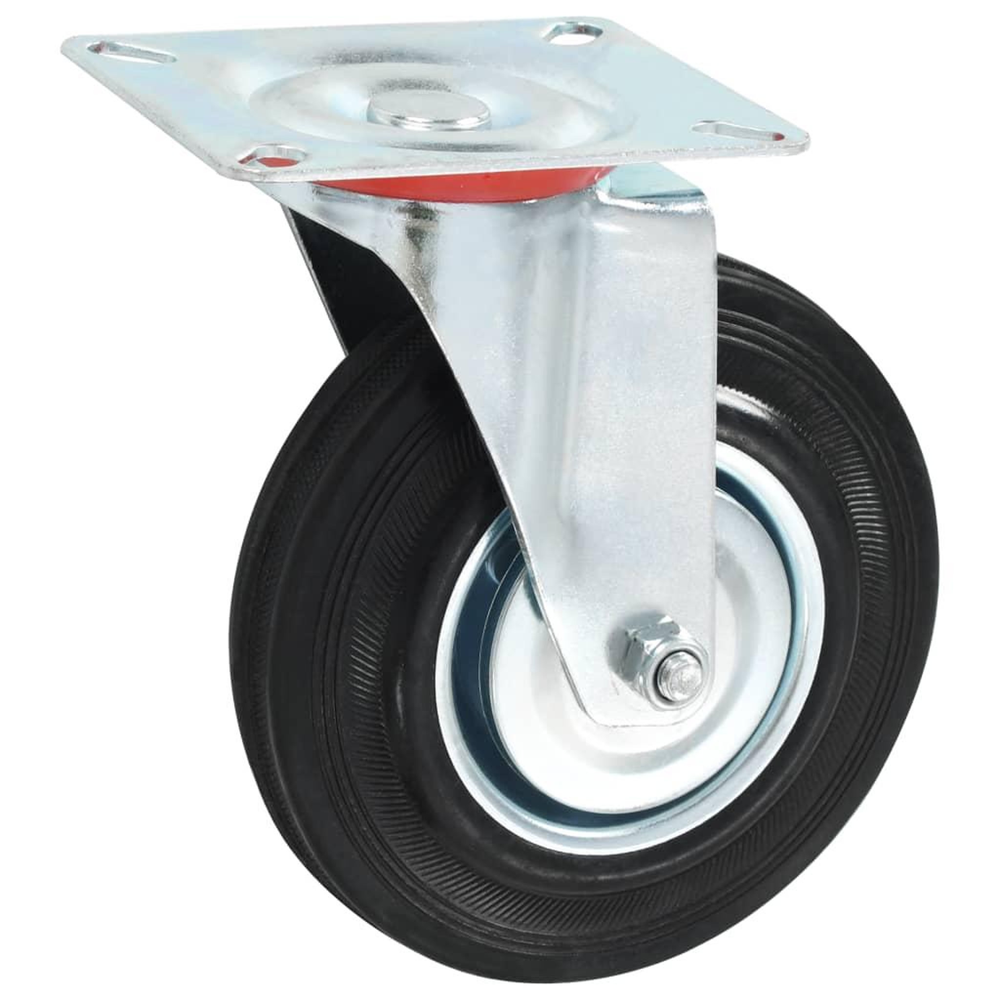 Voir la diapositive 5 : VIDAXL 8 pcs Roulettes pivotantes 125 mm