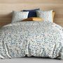 Voir la diapositive 3 : ATELIER DU COTON Parure 4 pièces Mani 2 personnes coton 57 fils DH140