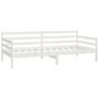 Voir la diapositive 5 : VIDAXL Lit de jour sans matelas blanc bois de pin massif 90x200 cm