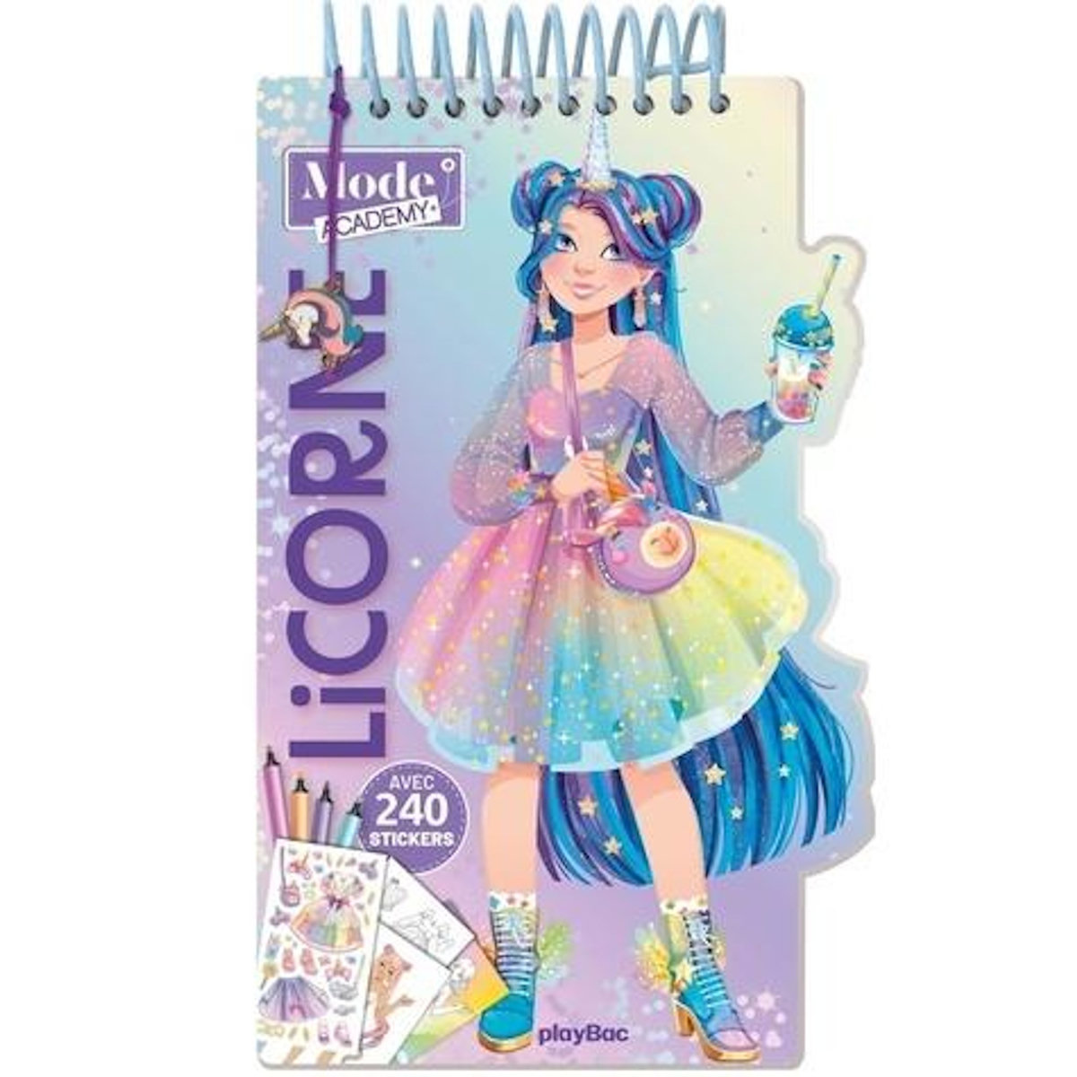 LICORNE. AVEC 240 STICKERS, Shiilia