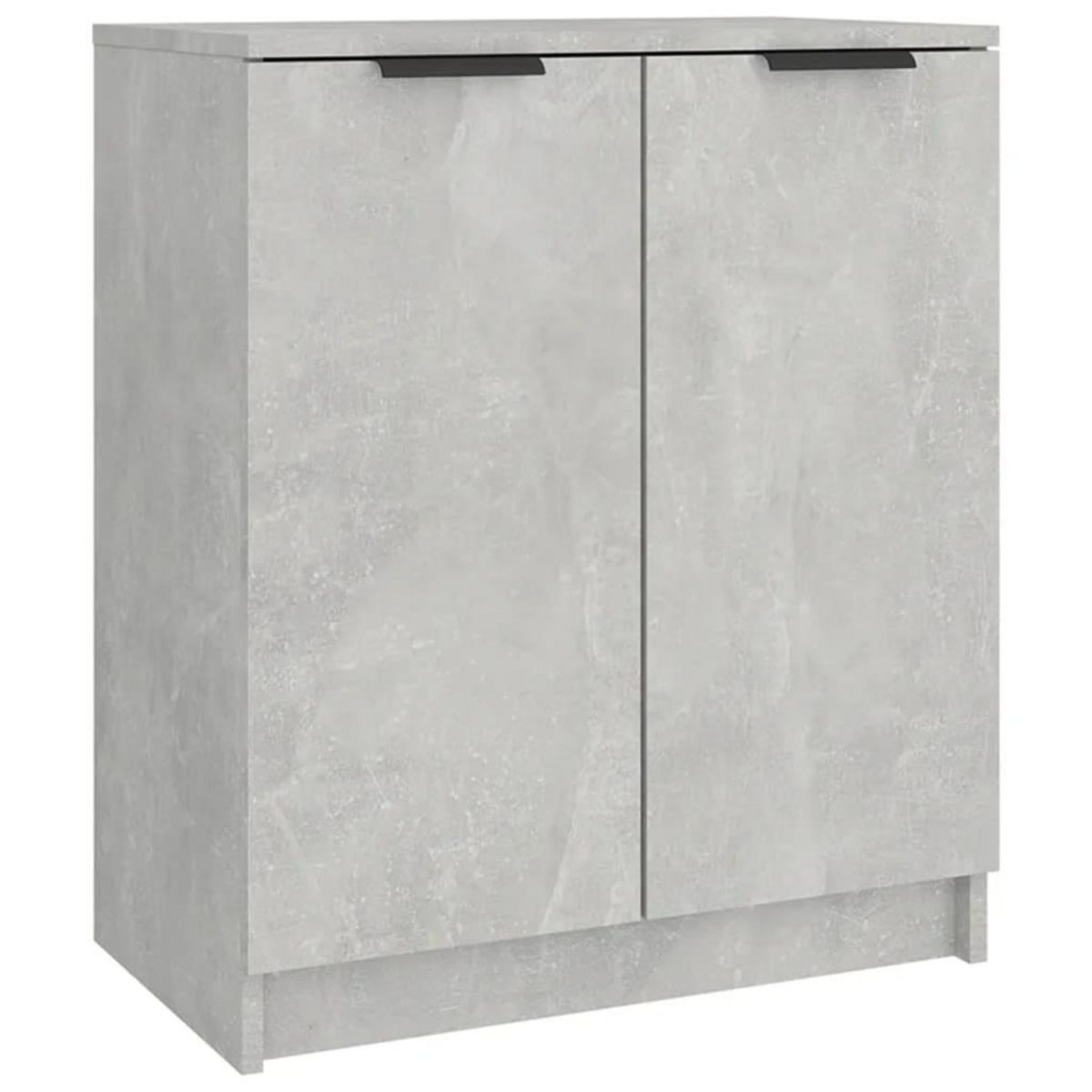 VIDAXL Armoire a chaussures Gris beton 59x35x70 cm Bois d'ingenierie