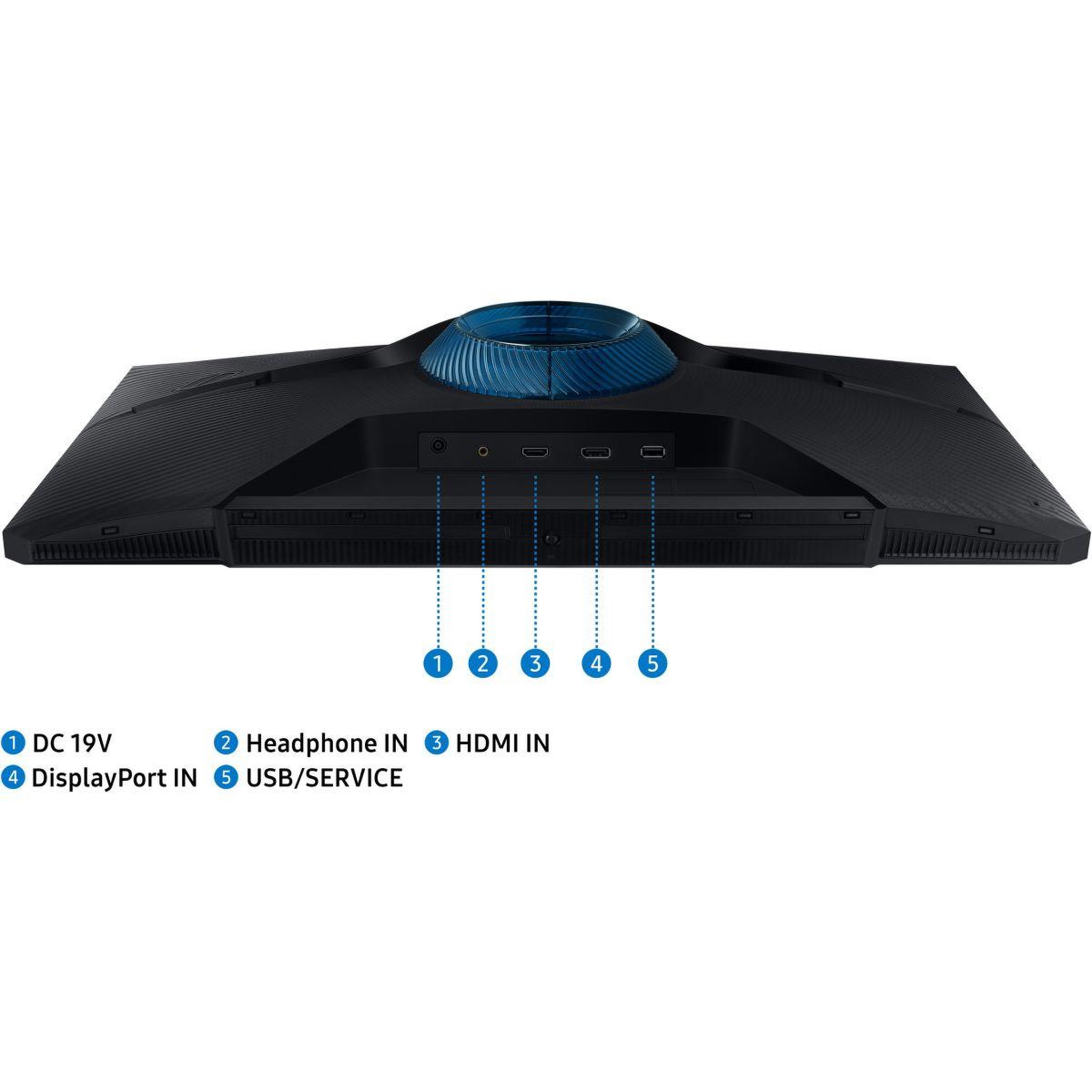 Voir la diapositive 4 : Samsung Ecran PC Gamer ODYSSEY G3 G320 Plat 24'' VA