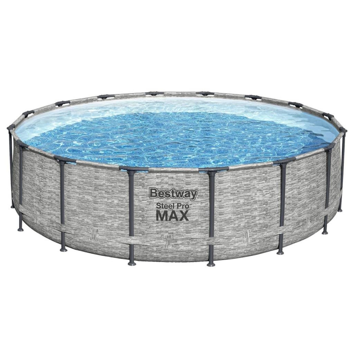 BESTWAY Bestway Piscine ronde Power Steel 488x122 cm