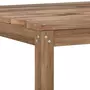 VIDAXL Tables palette de jardin 2pcs 60x60x36,5cm Bois de pin impregne