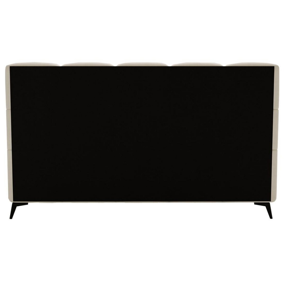 BEST MOBILIER Paulito - lit coffre - 140x200 cm - sommier inclus - en velours