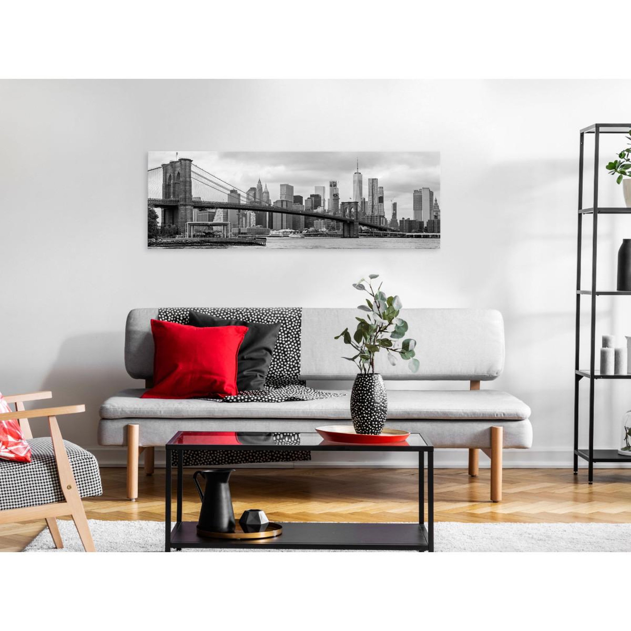 Voir la diapositive 2 : Paris Prix Tableau  road to manhattan narrow black & white