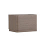 Voir la diapositive 6 : Paris Prix Table de Chevet 2 Tiroirs  Noble  50cm Moka