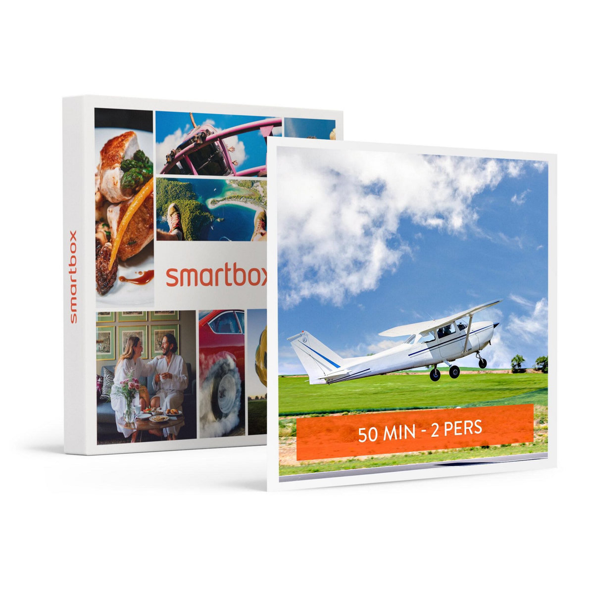 Smartbox Vol en ULM de 50 minutes pour 2 personnes au dessus du centre Alsace - Coffret Cadeau Sport & Aventure