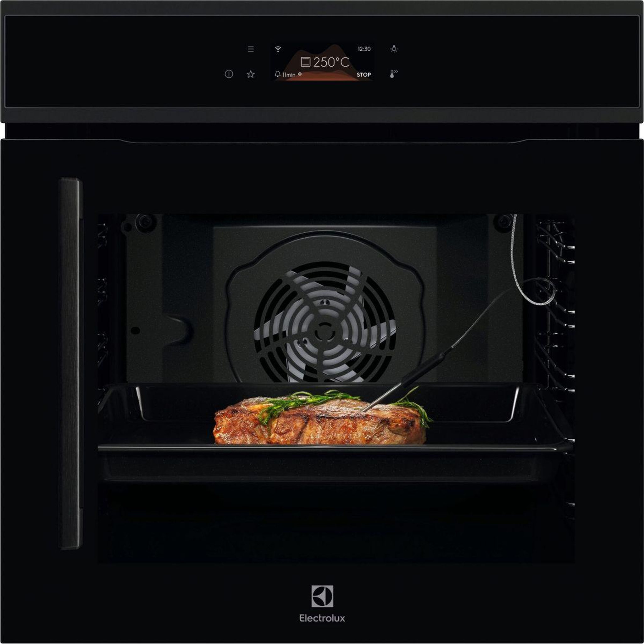 ELECTROLUX Four encastrable eoe8p09rh pyrolyse ouverture latérale droite, écran tactile 72l