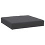 Voir la diapositive 5 : VIDAXL Coussins de palette lot de 2 anthracite tissu oxford