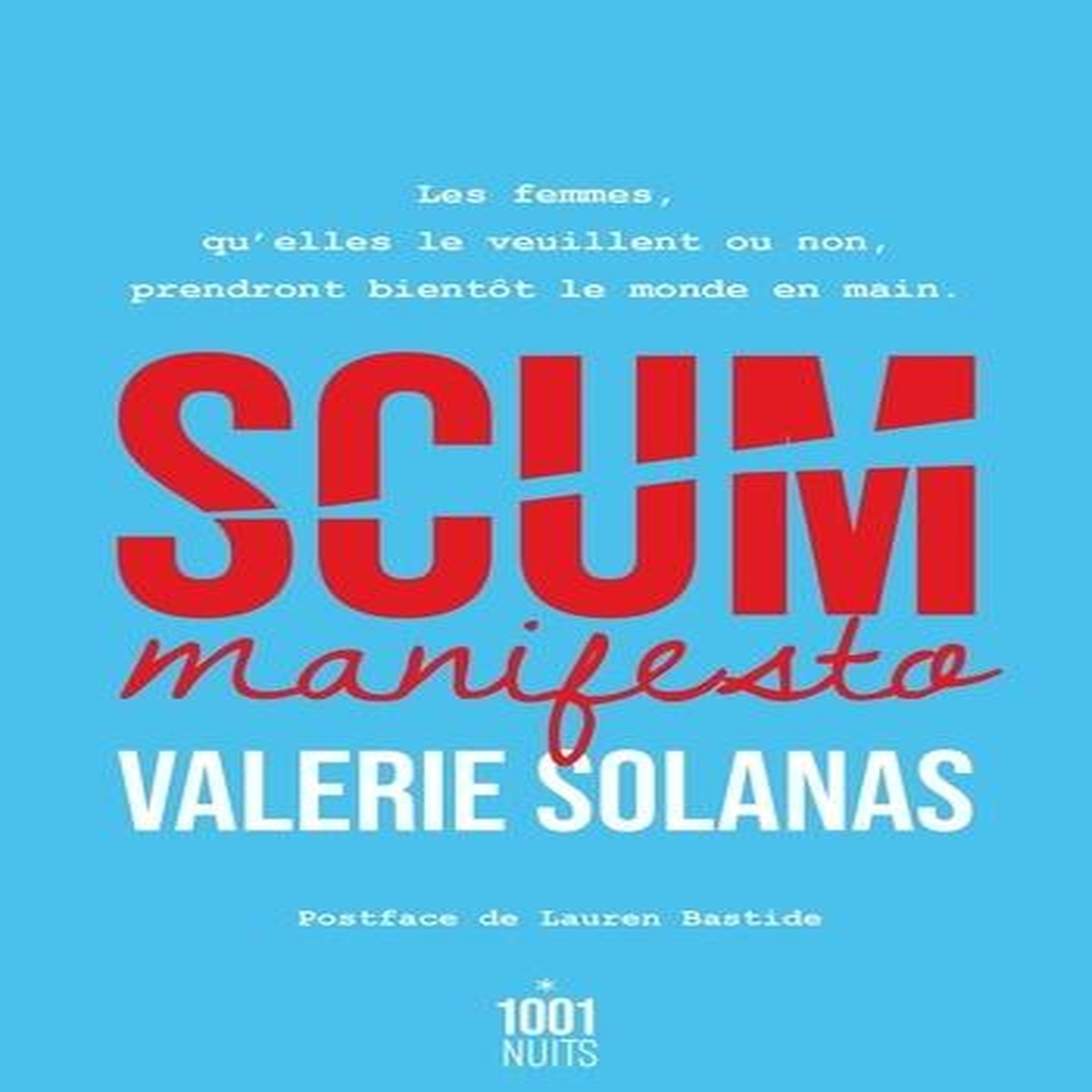 SCUM MANIFESTO, Solanas Valerie