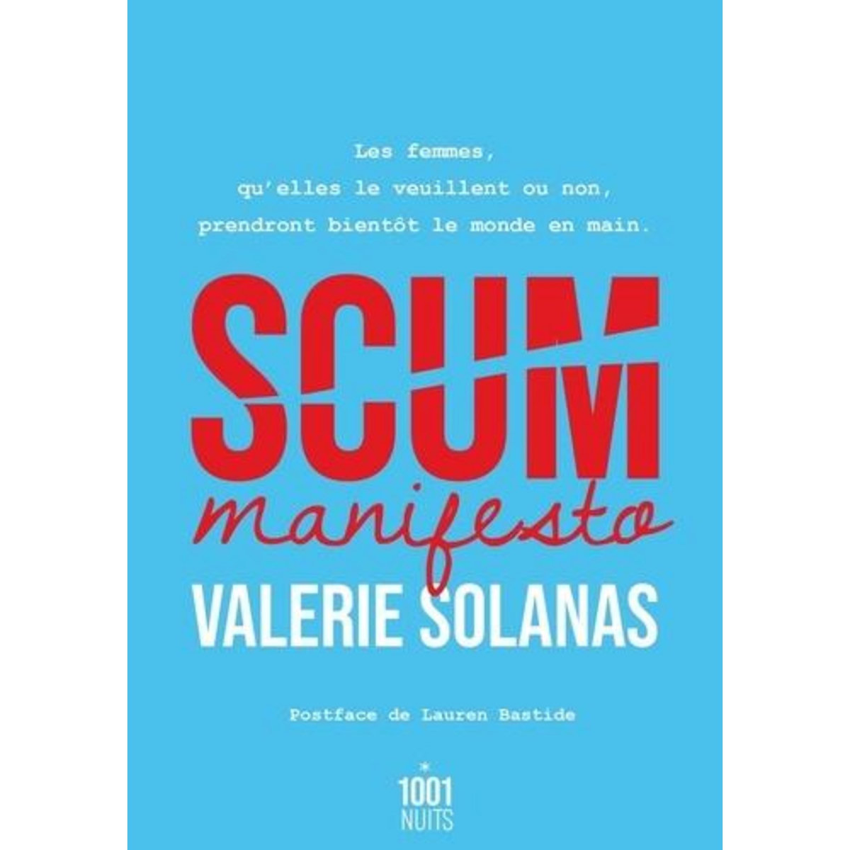 SCUM MANIFESTO, Solanas Valerie