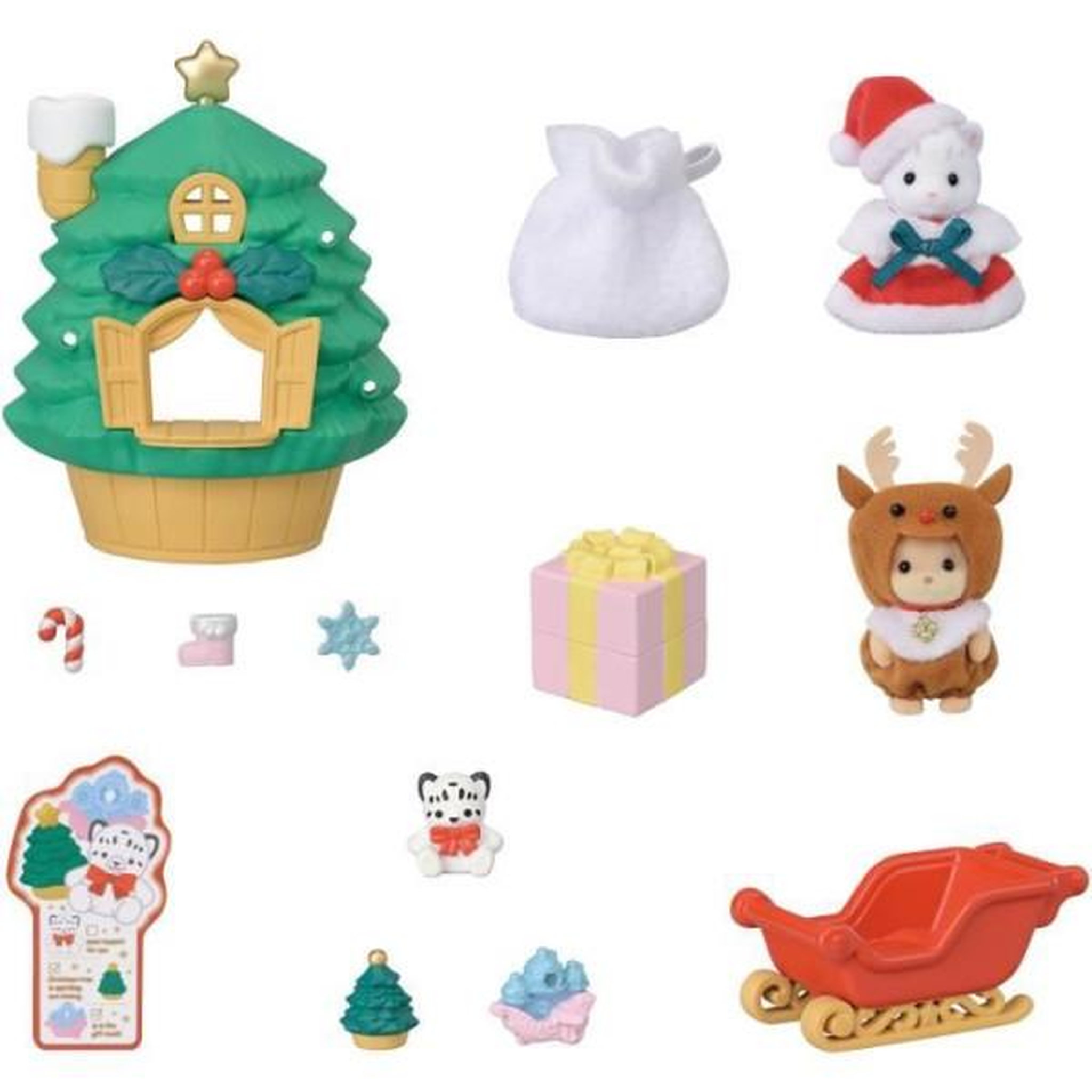 Voir la diapositive 5 : Sylvanian Families Mini-figurines - SYLVANIAN FAMILIES - La maison du Pere Noël - Des 3 ans