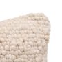 Voir la diapositive 2 : ATMOSPHERA Coussin Déco Effet Laine  Volna  30x50cm Ivoire